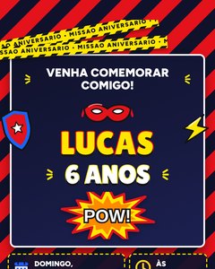Modelo Super-herói cartaz